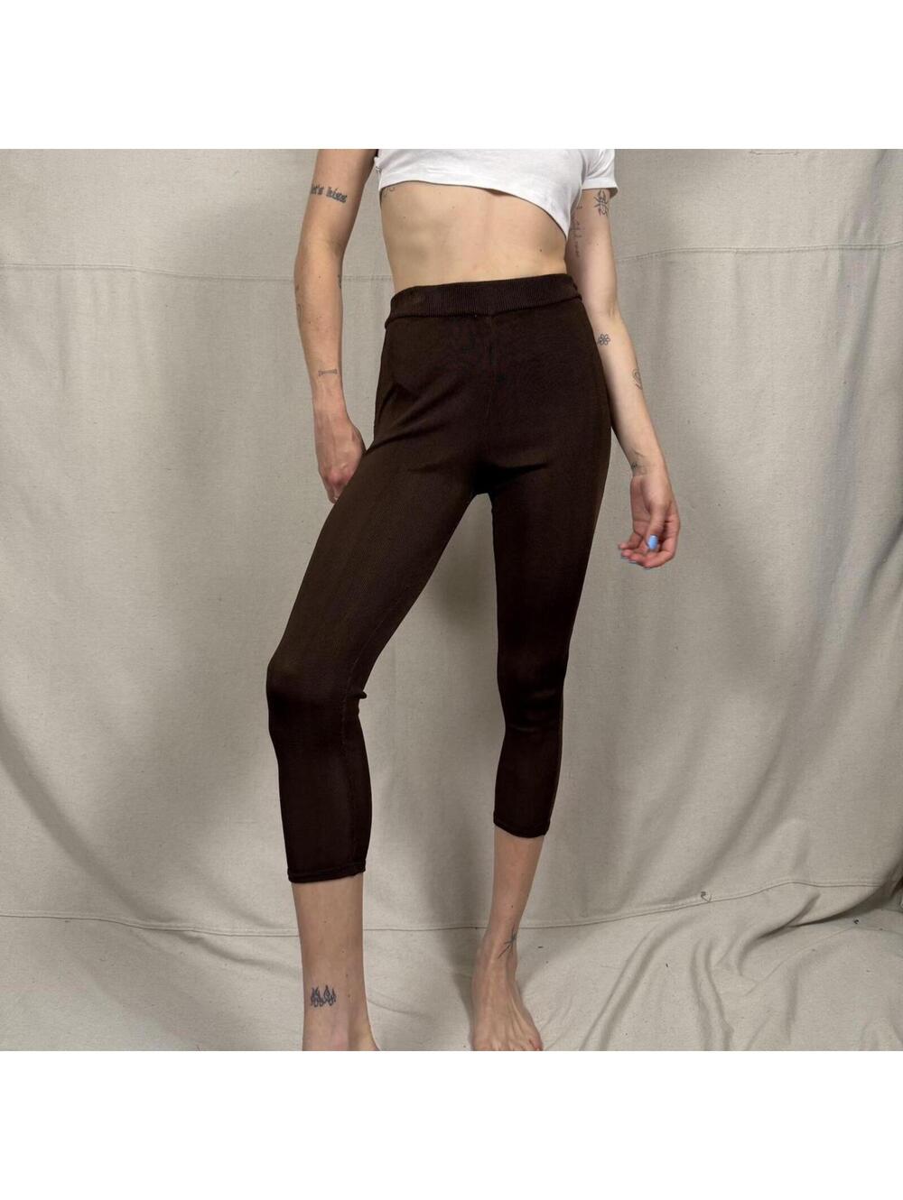 Vintage Genny by Gianni Versace capri leggings